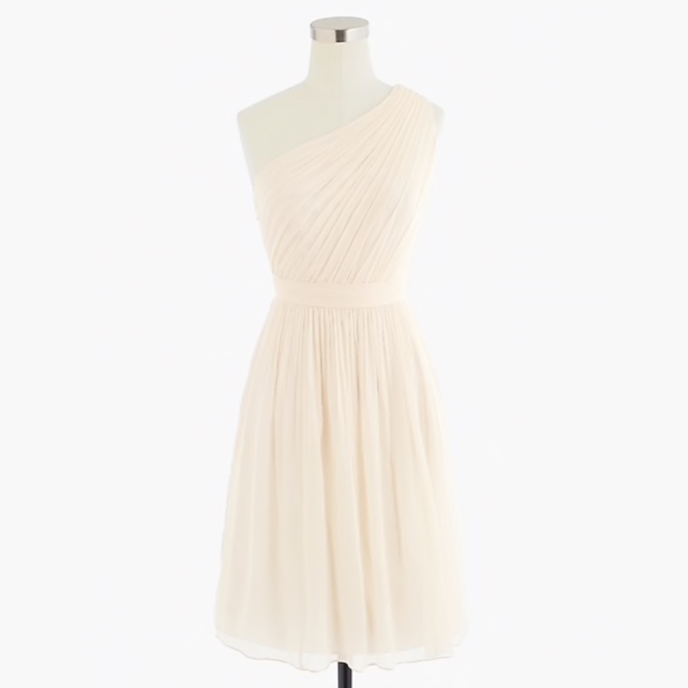 J. Crew Kylie dress in silk chiffon